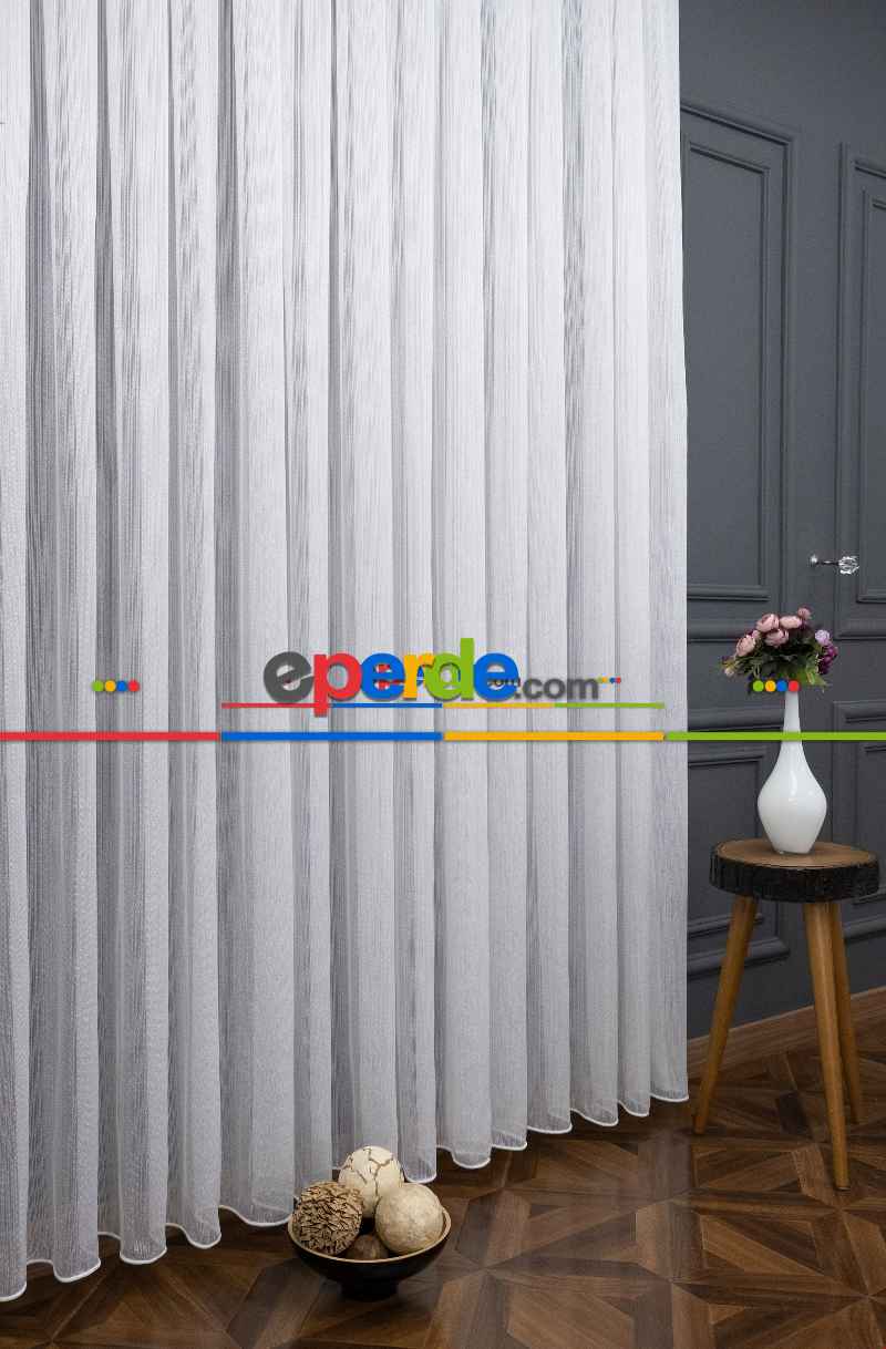 Yeni Trend Modern Düz Tül 1.kalite (dikim Ücreti Fiyata Dahildir)