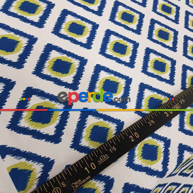 İkat Desenli Fon Perde Evm1503-4 Kumaşı Kalındır Duck Bezi Değildir-  Çok Renkli 2