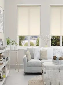 Brillant Krem Stor Perde- Krem