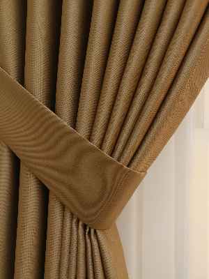 Açık Kahve Blackout Düz Fon Perde- Kahve Açık