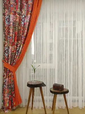 Kilim Desenli Süet Kumaş - Metre İle Satış - Dikişsiz Kumaş(sadece Desenli Kısım)- Lacivert-kırmızı-bej-mavi Doymamış-hardal