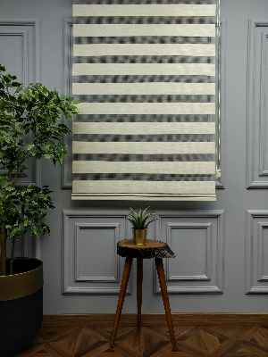 Salon Zebra Perde - 2021 Sezonu - Zebra Perde - Bambu Zebra Perde- Bej