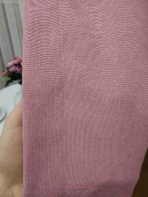 Pembe Düz Fon Perde 180cm En- Pembe