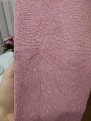 Pembe Düz Fon Perde 180cm En- Pembe