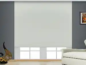 Düz Kalın Stor Perde Pvc Thın Mat Ekru - Yıkanabilir Stor- Ekru