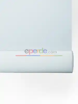 Beyaz Stor Perde Düz Seri (mat)- Beyaz