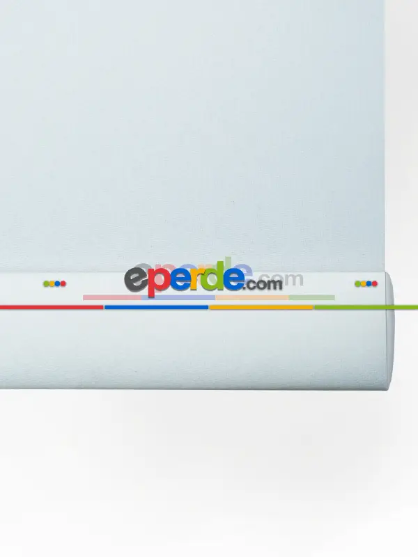 Beyaz Stor Perde Düz Seri (mat)- Beyaz