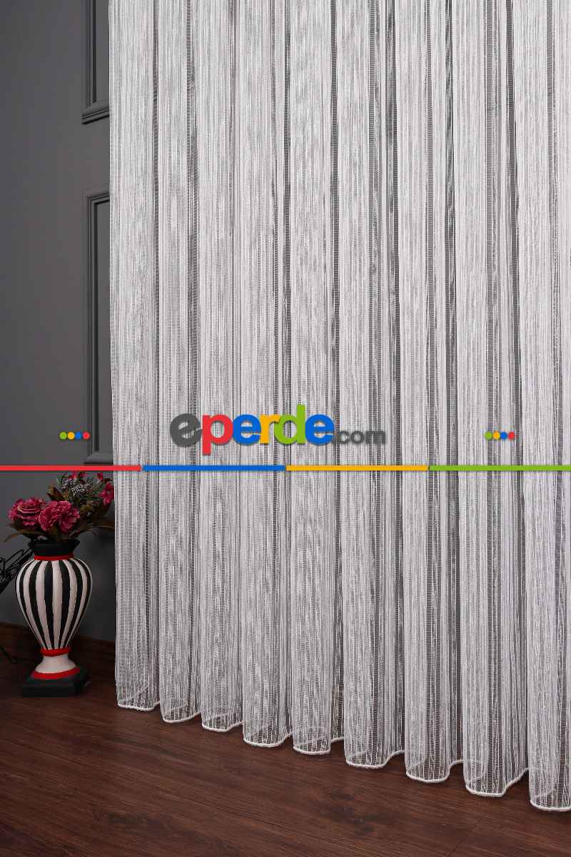 Sedef Şerit Keten Tül Perde Akdz 1029