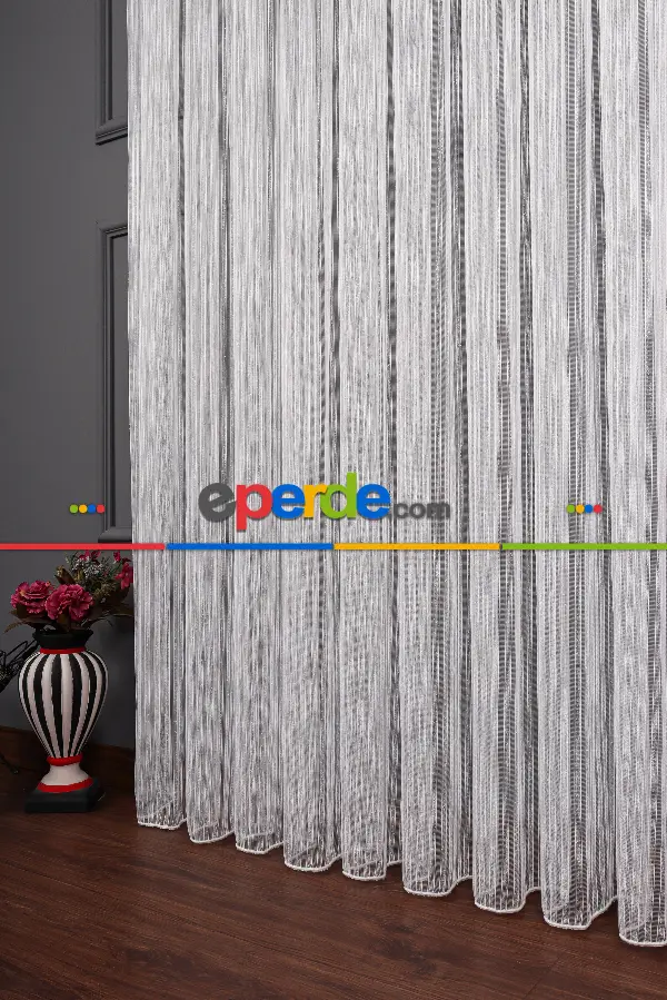 Sedef Şerit Keten Tül Perde Akdz 1029