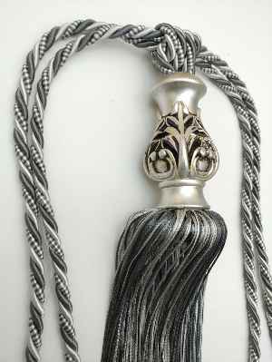 Fon Bağı Braçol Çift Renkli Gri-füme- Gri-füme-antrasit-füme