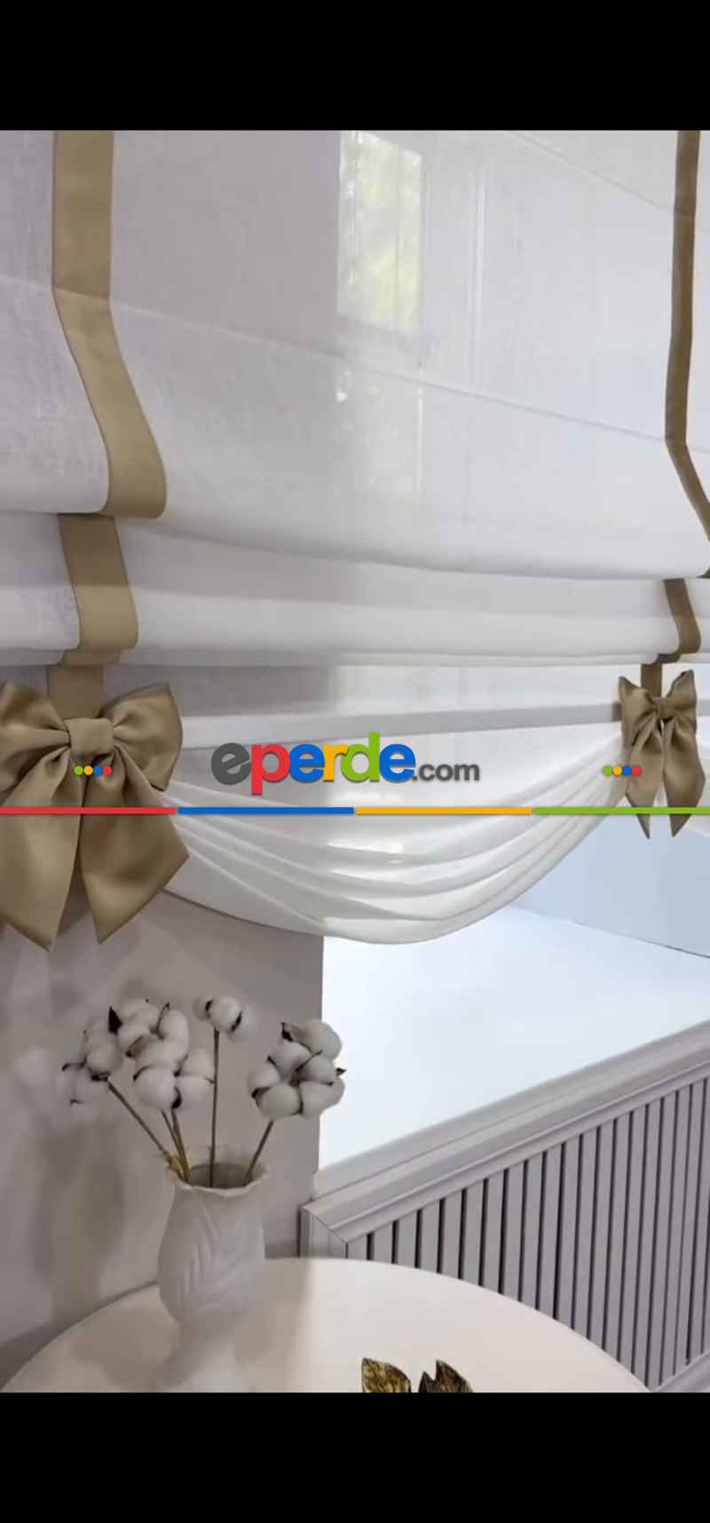 Katlamalı Keten Tül Perde – Biyeli Ve Fiyonk Detaylı Özel Tasarım