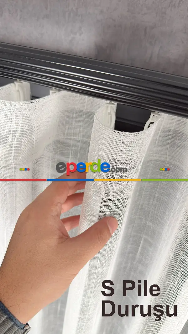 Natural Keten Tül Birinci Kalite İplikten Özel Üretilmiştir - Kurşunlu Tül