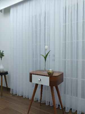 Mutfak Tül Perde- Ekru