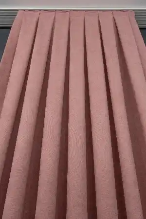 Şok Fiyat Pembe Renk Fon Perde