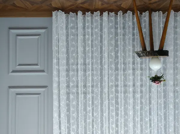 Kampanyalı Brode İşlemeli Tüller Stoklar İle Sınırlı- Ekru