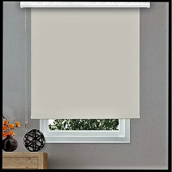 Stor Perde Keten Leke Tutmaz Yıkanabilir Brillant 2021 Sezonu A Kalite - Krem Renk