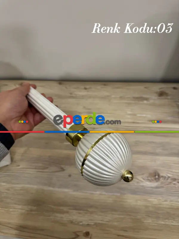 Metal Rustik Perdelik - 9 Renk Seçeneği