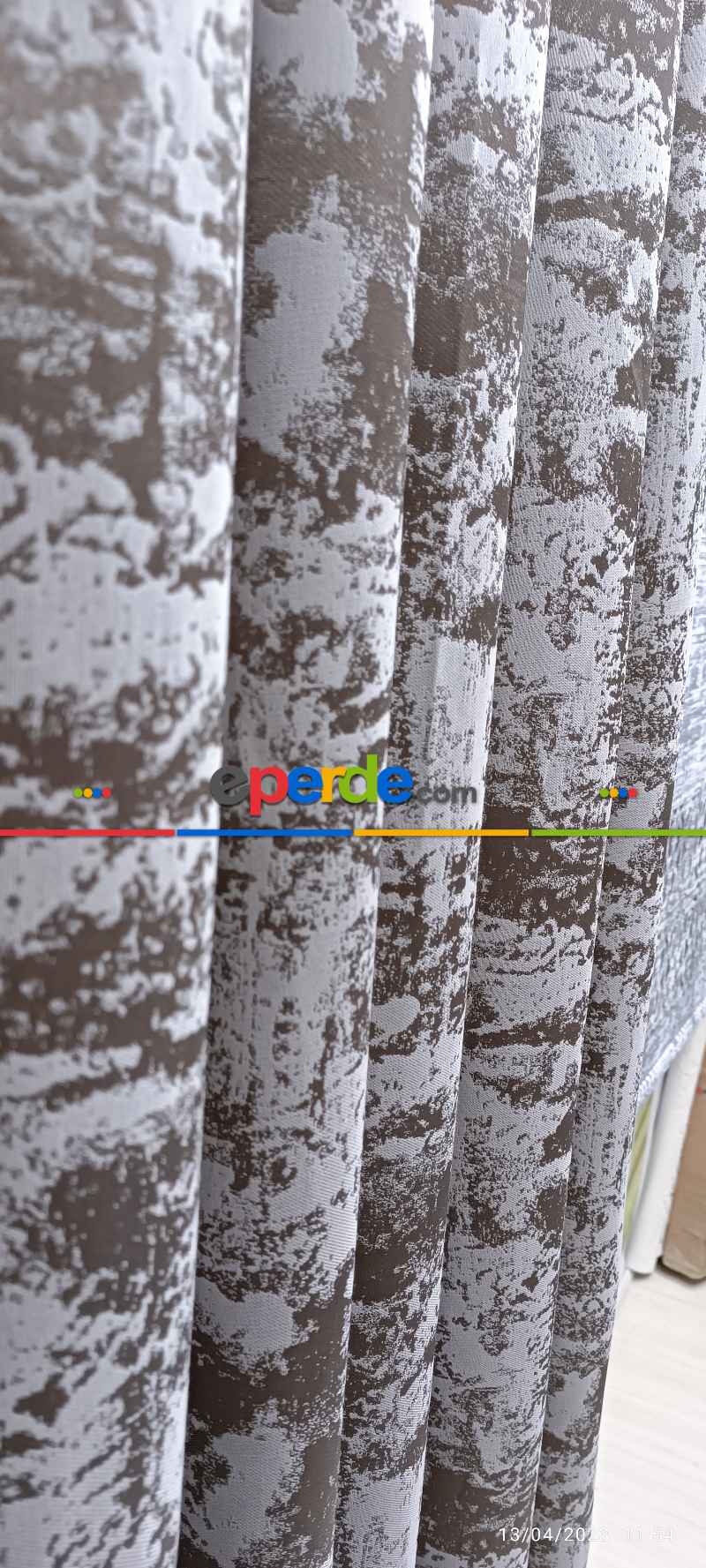 Salon Fon Perde - 2025 Elit Modern Damask Desenli Fosforlu İplik Dokuma Fon Perde -3