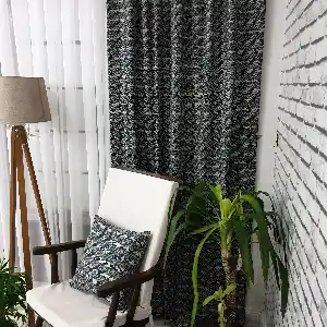 Salon - Kaliteli Kampanyalı Fon Perde- Yastık Kılıfı Hediyeli- Çok Renkli 2
