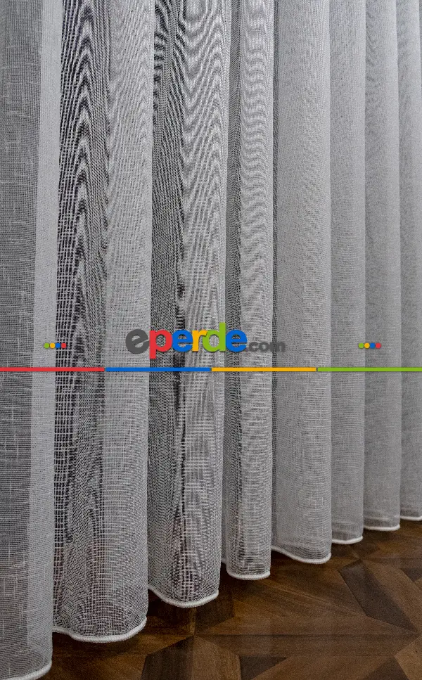 Brillant Keten Tül Perde Yeni Sezon Tül