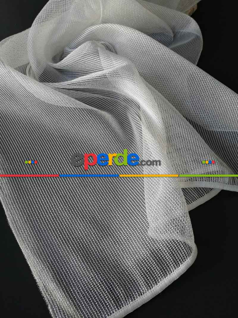 Yatak Odası - Leor Zırh Güneş Işığında Parlayan Tül Perde - Sedef