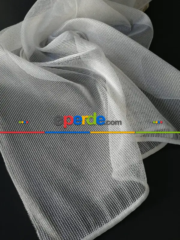 Oturma Odası - Leor Zırh Güneş Işığında Parlayan Tül Perde - Sedef