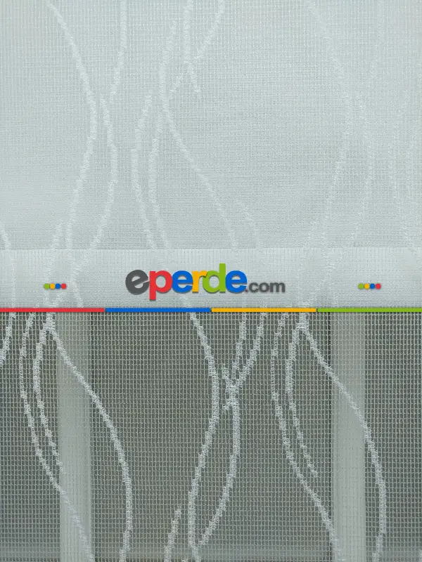 Kampanyalı Fiyat Çiftli Sistem Tül Ve Stor Perde - Ekru Renk