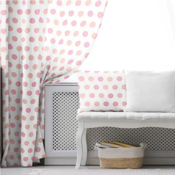 Çocuk Odası - Çocuk Fon Perde Evim1616-15 Kumaşı Kalındır Duck Bezi Değildir- Mavi-beyaz