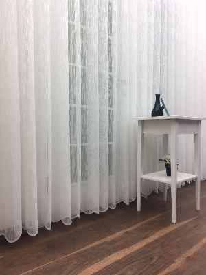 Özel Örme Dokulu Tül Perde 100% Orjinal Ürün- Ekru