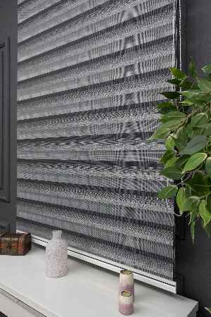 Zebra Perde -renk Geçişli Bambu Zebra Perde