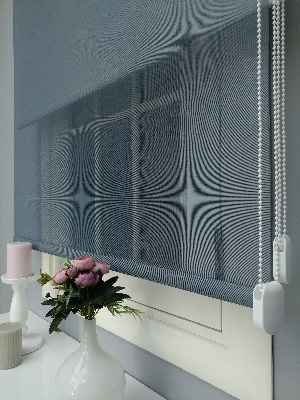 Çiftli Sistem Tül Stor- Lacivert