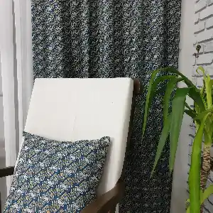 Salon - Kaliteli Kampanyalı Fon Perde- Yastık Kılıfı Hediyeli- Çok Renkli 2