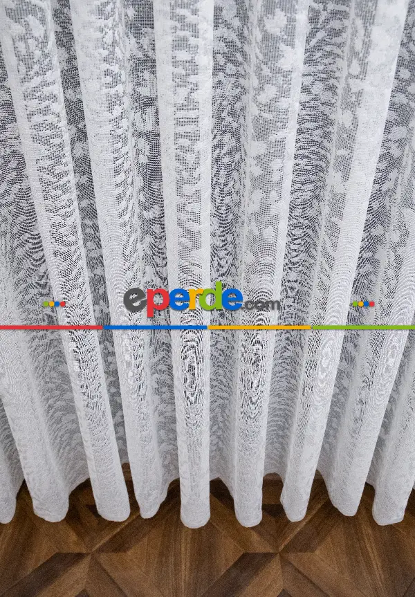 Fransız Dantel Tül Perde - Yüksek Kalite