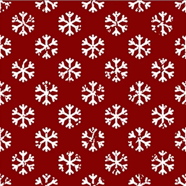 Kar Taneleri Desenli Fon Perde Evm751-8 Kumaşı Kalındır Duck Bezi Değildir- Beyaz-Bordo