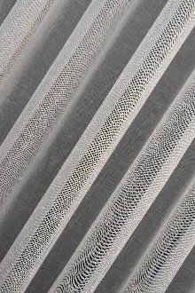 Keten Tül Ütü İstemez Dökümlü Tül - İtinalı Dikiş - Kanun Pile Seçeneği - Kurşunlu Tül