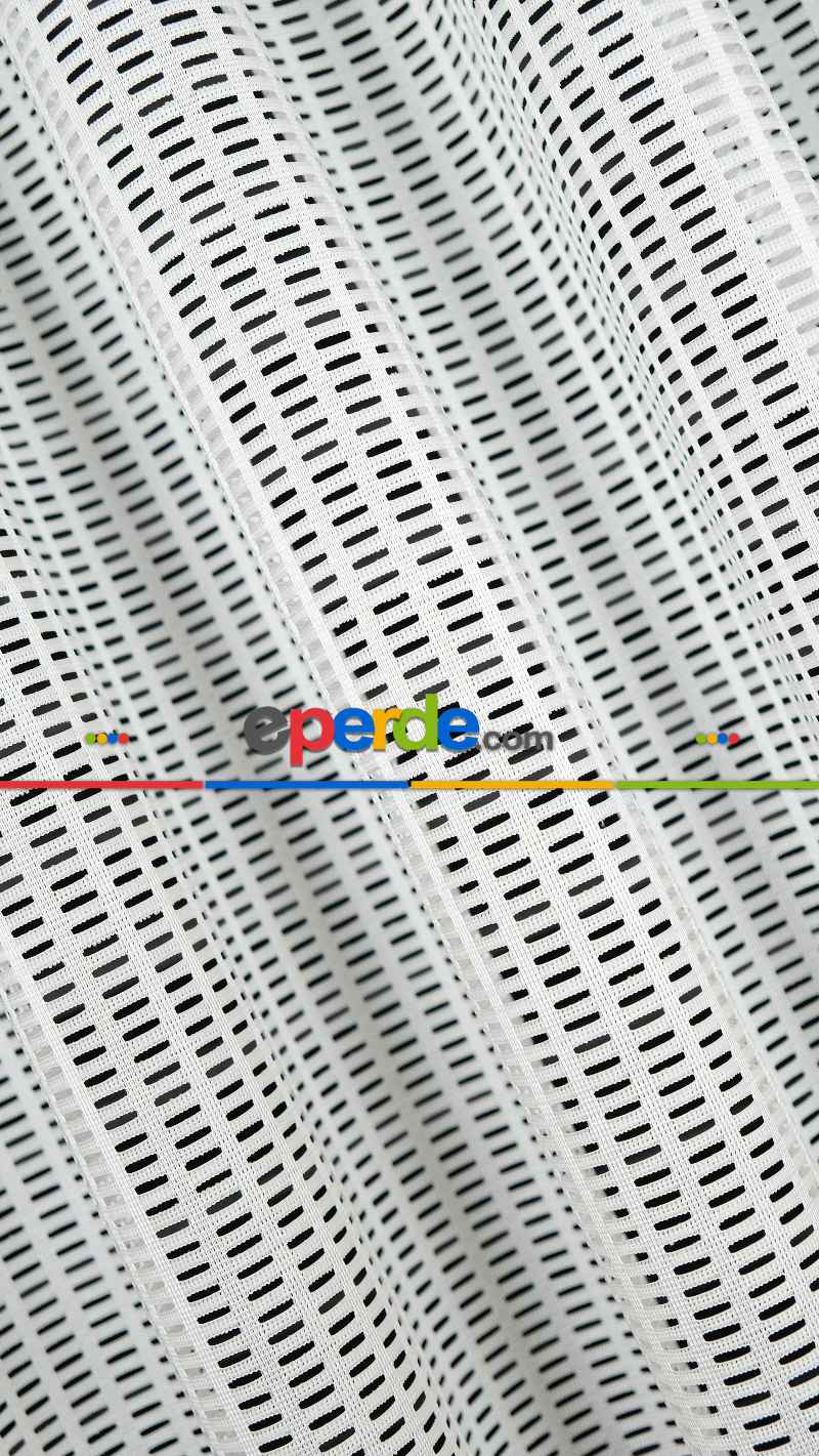 Ekru File Tül Perde, Ağır Gramajlı Premium Seri