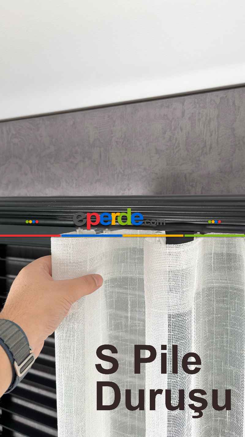 Mutfak - Natural Keten Tül Birinci Kalite İplikten Özel Üretilmiştir Ütü İstemez