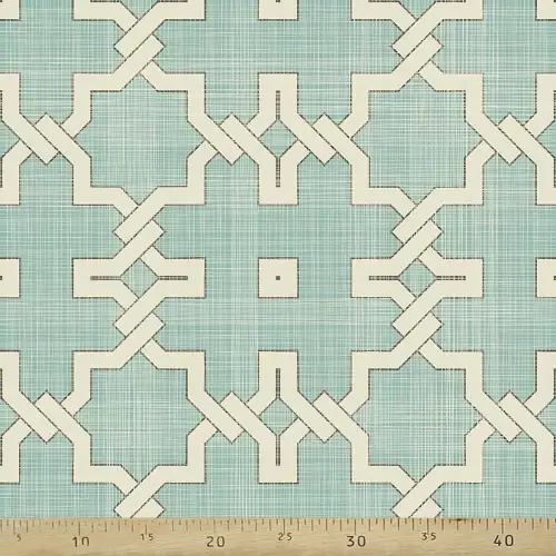 Geometrik Desenli Fon Perde Evm715 Kumaşı Kalındır Duck Bezi Değildir- Siyah-Mavi-Beyaz