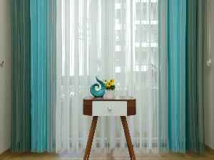 Salon - Çizgili Tül Dikey Zebra Perde - Ft27 Çağla Yeşili- Ft26 Turkuaz- Ft25 Mint Yeşili- Ft02 Ekru- Yeşil