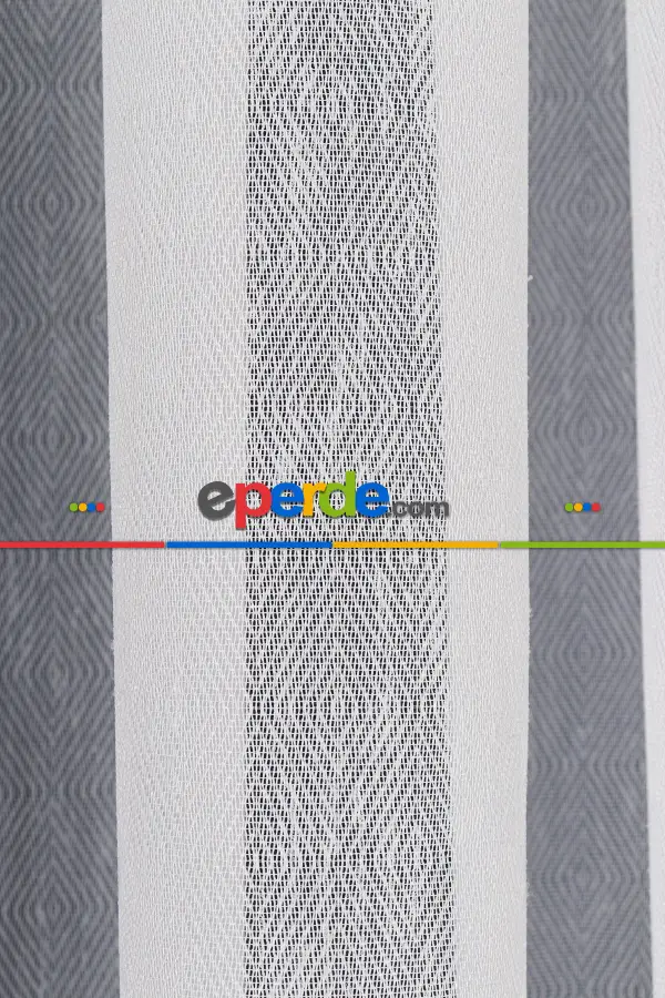 Salon Tül - Balık Sırt Düz Tül Perde Ütü İstemez