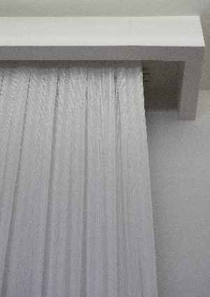 % 50 İndirimli Hazır Ölçü Düz Çizgili Tül - Ütü İstemez 761 H