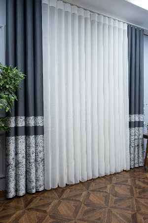 Lens Akıllı Dikey Tül Perde-16- Çok Renkli 2