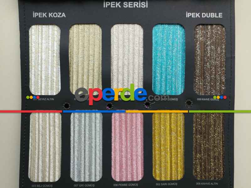 Duble İpek Koza İp Perde (beyaz, Krem, Gri, Kırmızı, Bordo, Siyah, Mavi, Pembe, Sarı)- Siyah-mavi-gri-füme-antrasit-beyaz-krem-pembe Pudra Pembe-ekru-kahve-hardal Sarısı