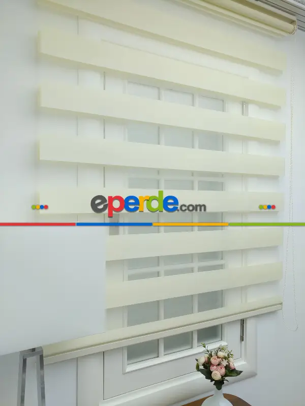 #üreticifirma %50 Indirimli !!! Sarı Renk Ucuz Zebra Perde Ozel Fiyat Ekonomik Zebra Perde- Sarı