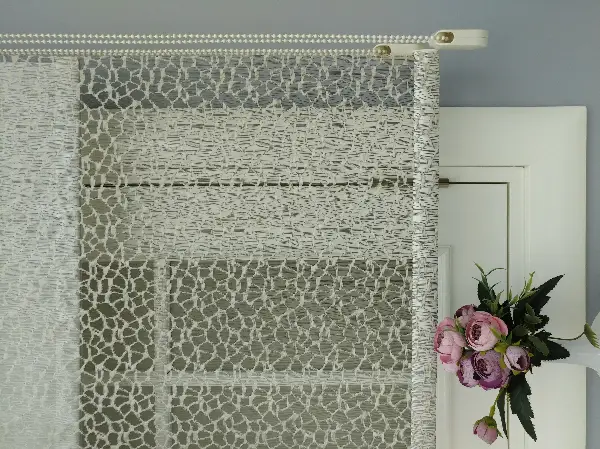 Çiftli Sistem Dantel Stor- Siyah-altın