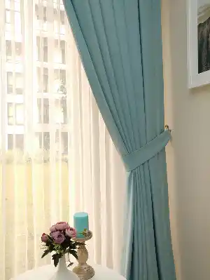 Salon Soft Mint Yeşili Fon Perde (180)- Mint