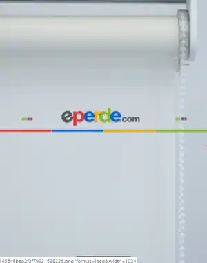 Yatak Odası Stor Perde - Ekru Mat Stor Perde- Ekru