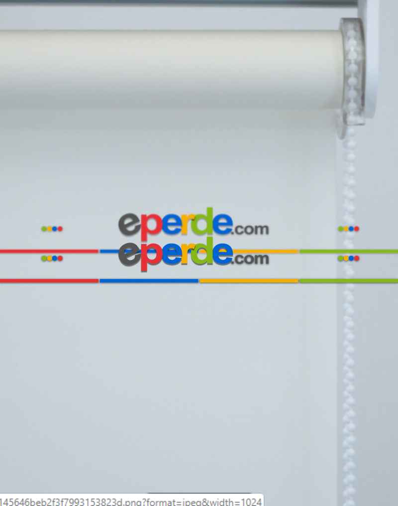 Oturma Odası Stor Perde - Ekru Mat Stor Perde- Ekru