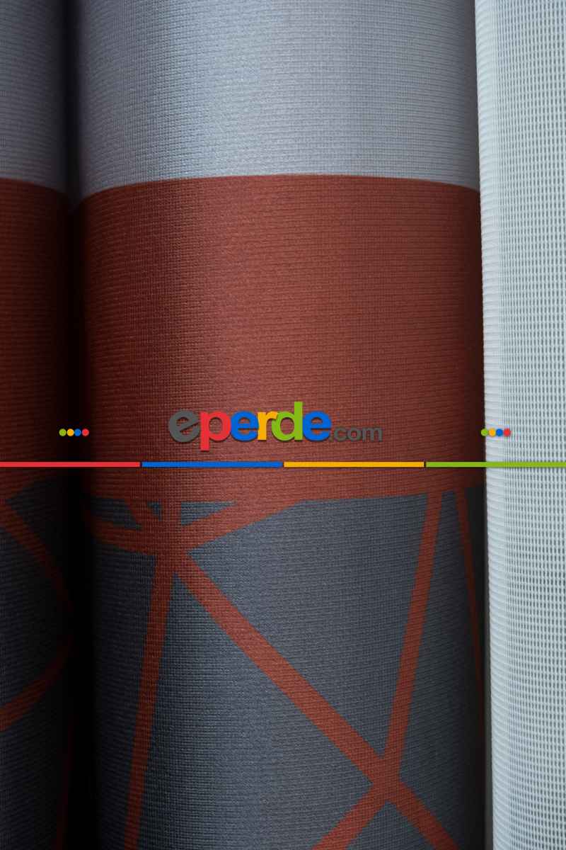 Yatak Odası - Lens Akıllı Dikey Tül Perde Koza-31- Çok Renkli 2