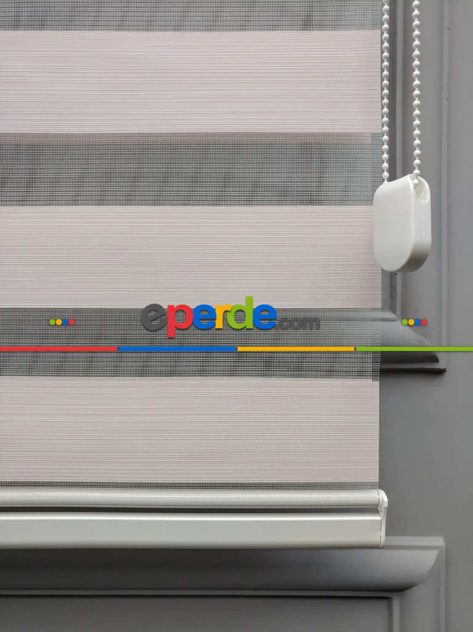 2025 Sezonu - Zebra Perde - Bambu Zebra Perde- Pembe Açık